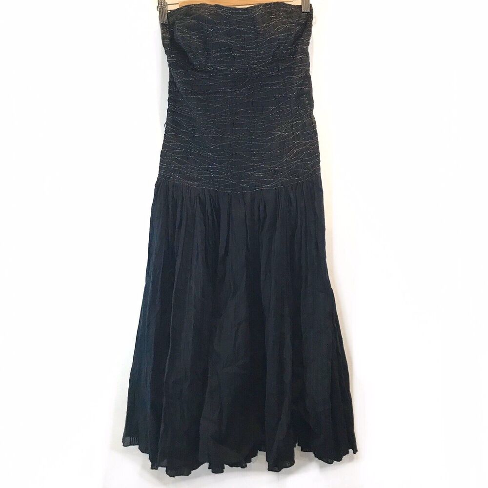 Diane Von Furstenberg Black Midi Dress